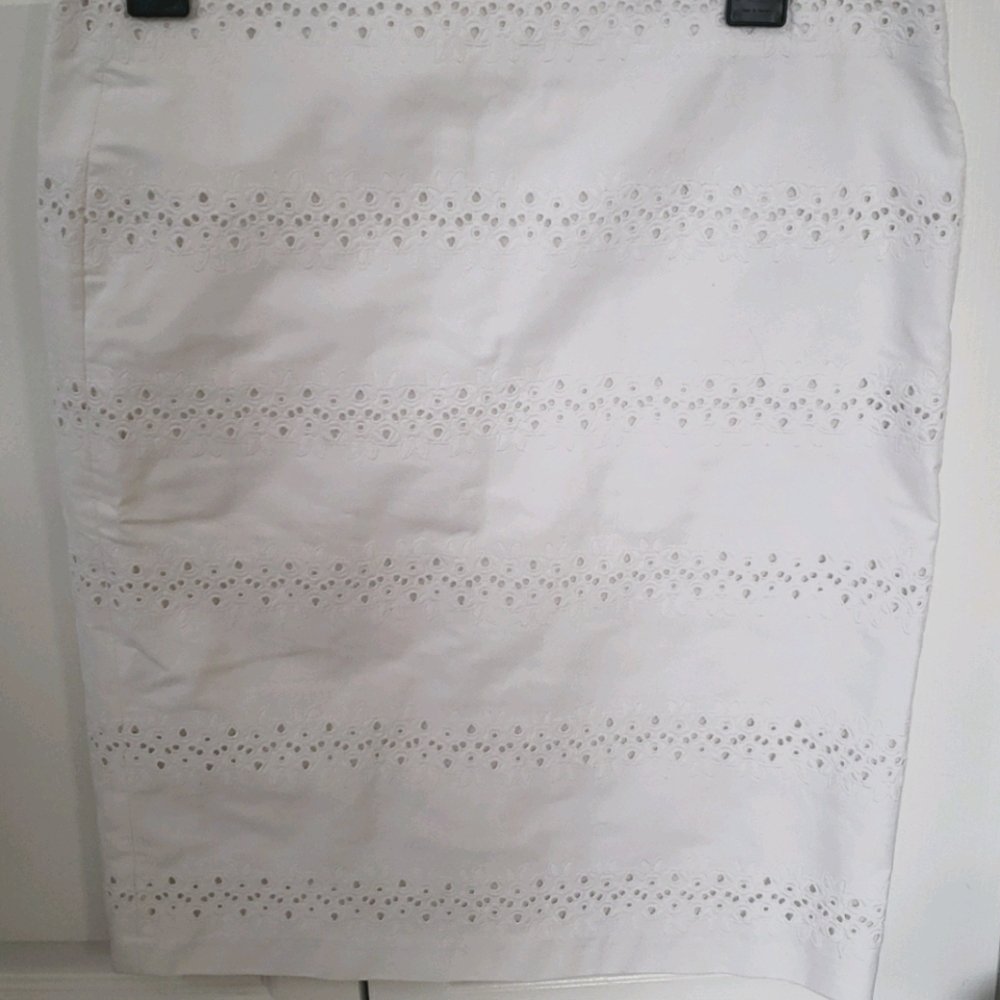Talbots white skirt